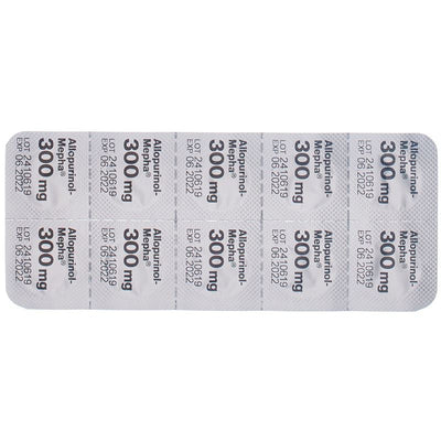 ALLOPURINOL Mepha Tabl 300 mg 100 Stk - CONTENTBACK