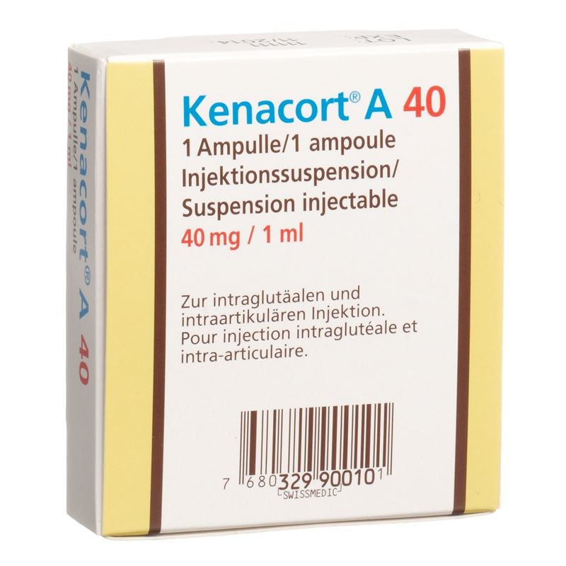 KENACORT A 40 Inj Susp 40 mg/ml Amp 1 ml