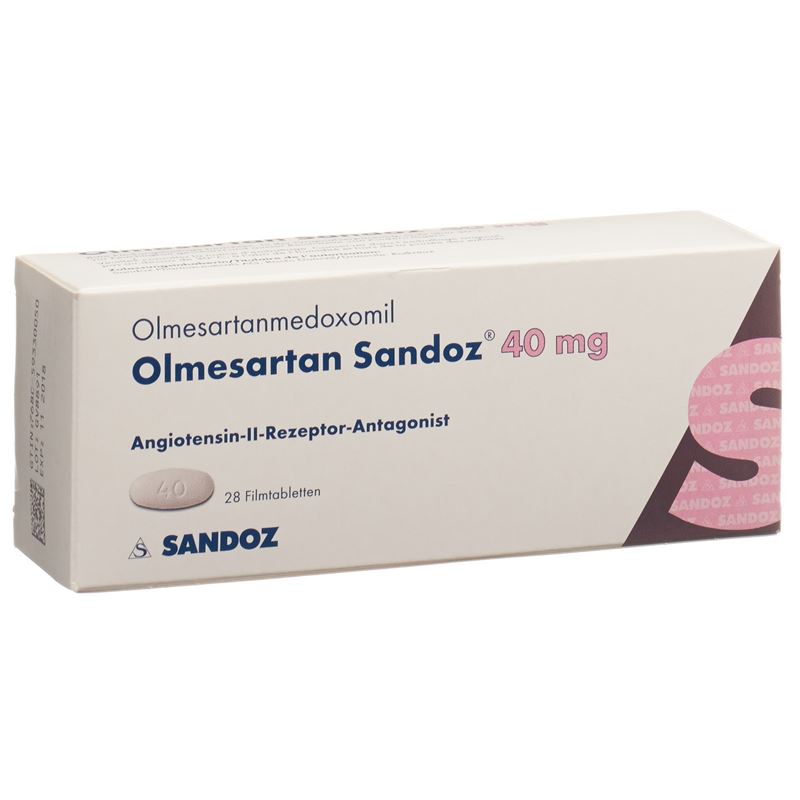 OLMESARTAN Sandoz Filmtabl 40 mg 28 Stk