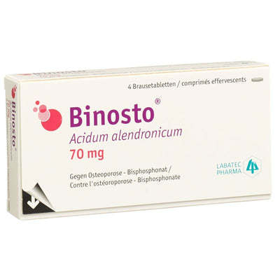 BINOSTO Brausetabl 70 mg Btl 4 Stk