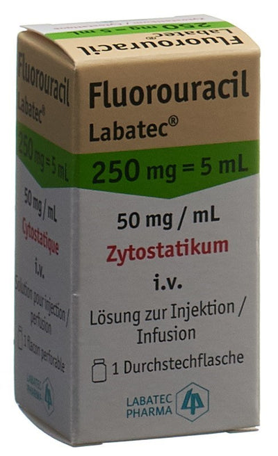 FLUOROURACIL Labatec 250 mg/5ml Durchstf 5 ml