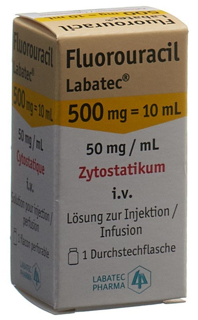 FLUOROURACIL Labatec 500 mg/10ml Durchstf 10 ml