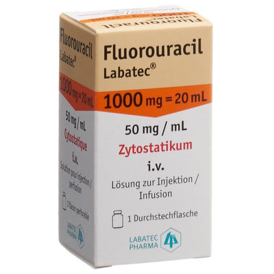 FLUOROURACIL Labatec 1000 mg/20ml Durchstf 20 ml