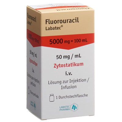 FLUOROURACIL Labatec 5000 mg/100ml Durchstf 100 ml