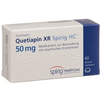 QUETIAPIN XR Spirig HC Ret Tabl 50 mg 60 Stk