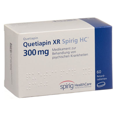 QUETIAPIN XR Spirig HC Ret Tabl 300 mg 60 Stk