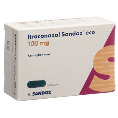 ITRACONAZOL Sandoz eco Kaps 100 mg 30 Stk