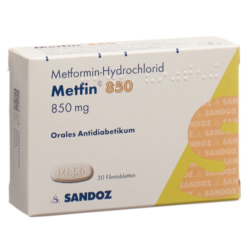 METFIN Filmtabl 850 mg 30 Stk