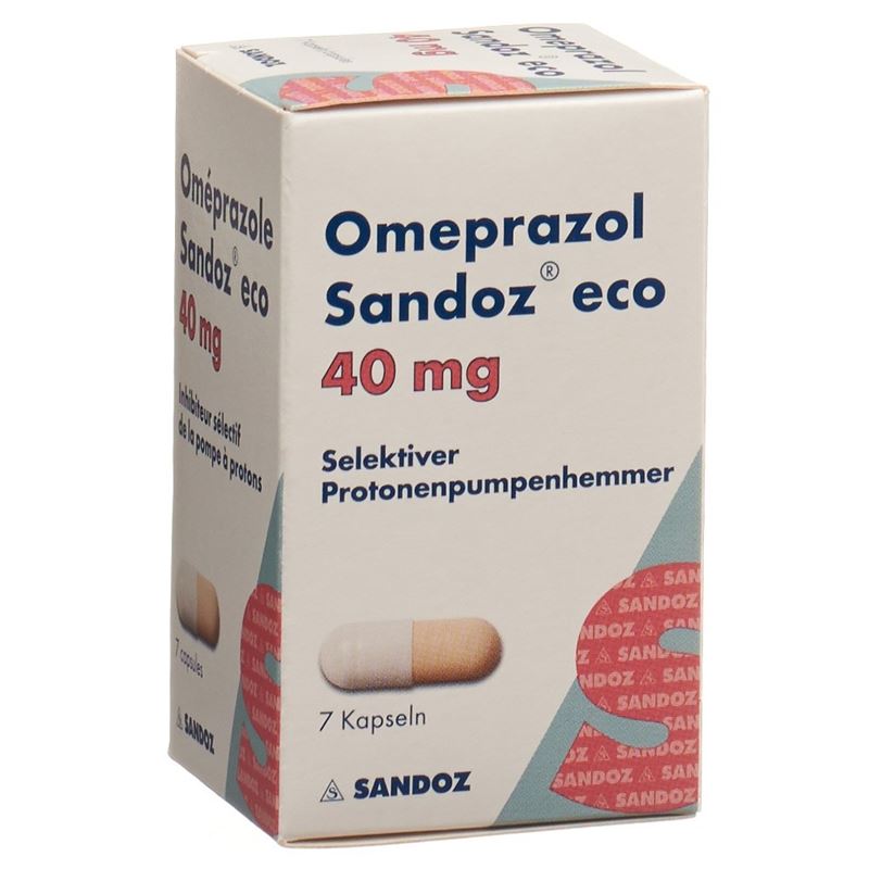 OMEPRAZOL Sandoz eco Kaps 40 mg Ds 7 Stk