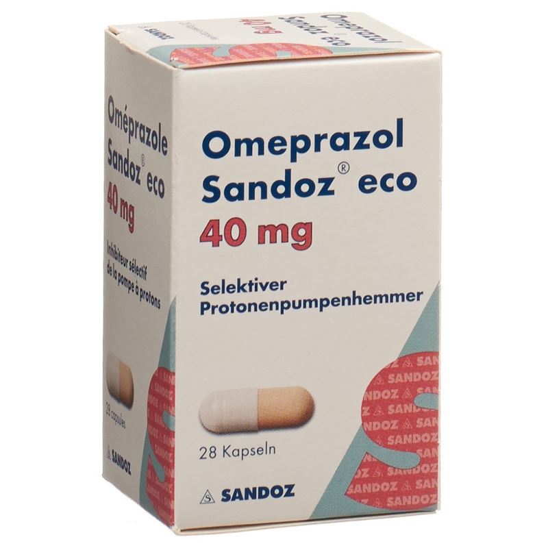 OMEPRAZOL Sandoz eco Kaps 40 mg Ds 28 Stk