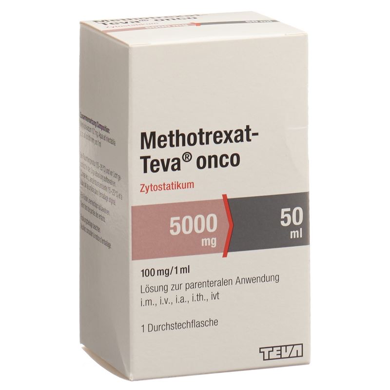 METHOTREXAT Teva onco 5000 mg/50ml Durchstf 50 ml