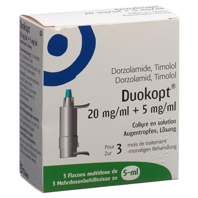 DUOKOPT Gtt Opht 3 Fl 5 ml