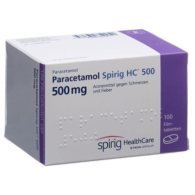 PARACETAMOL Spirig HC Filmtabl 500 mg 100 Stk