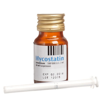 MYCOSTATIN Susp 100000 E/ml Fl 24 ml