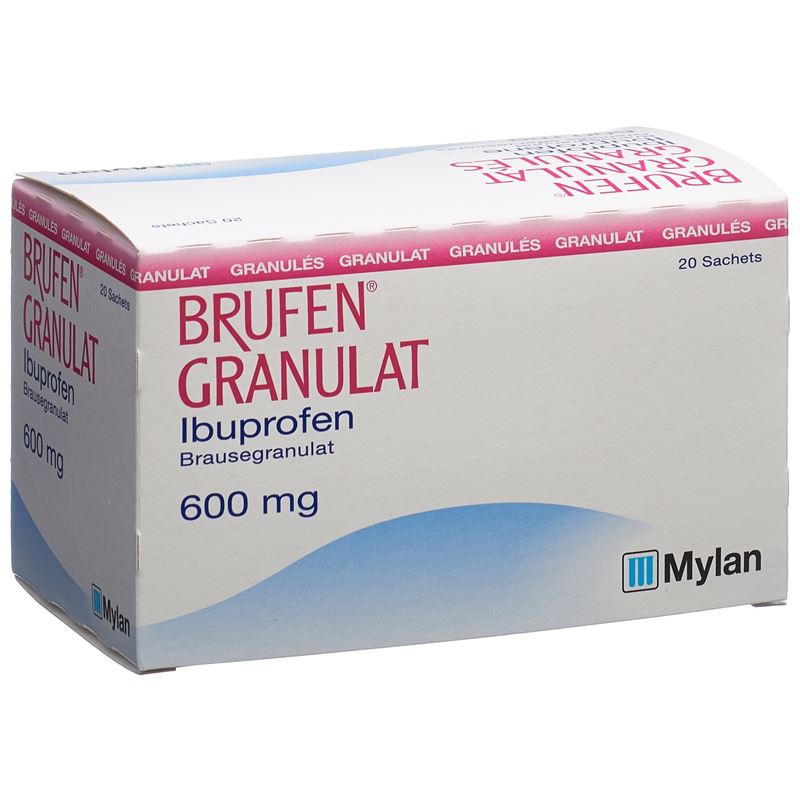BRUFEN Brausegran 600 mg Btl 20 Stk