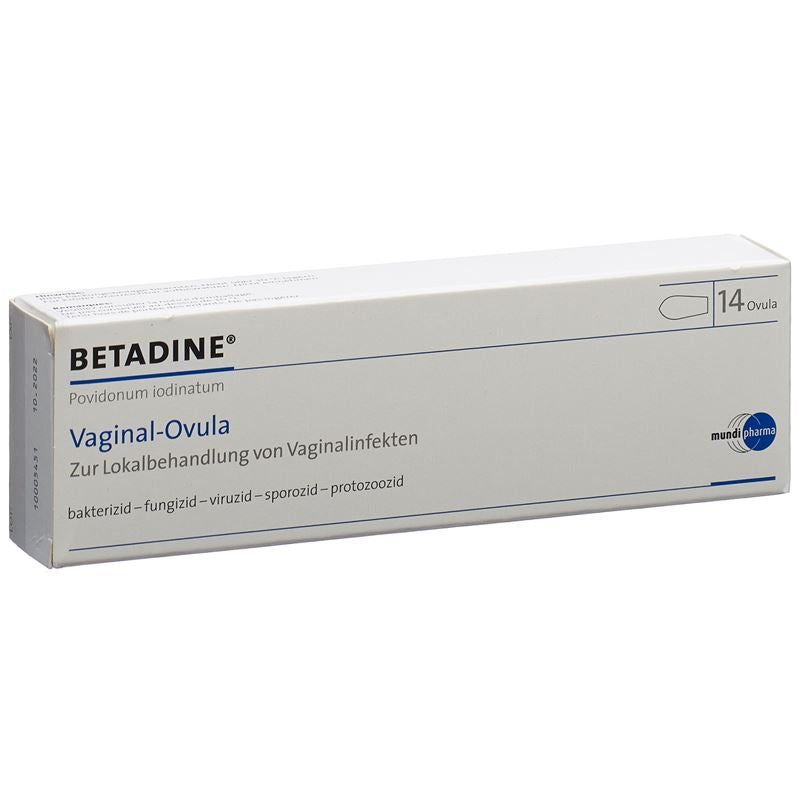 BETADINE Vaginal-Ovula 14 Stk