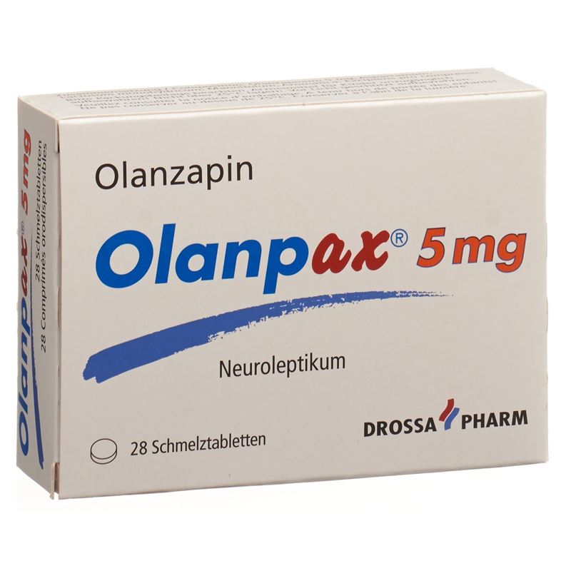 OLANPAX Schmelztabl 5 mg 28 Stk