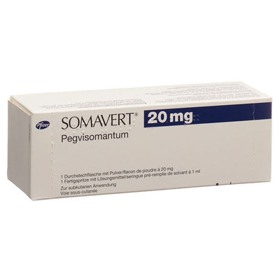 SOMAVERT Trockensub 20 mg c Solv (Fertspr)