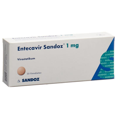 ENTECAVIR Sandoz Filmtabl 1 mg 30 Stk