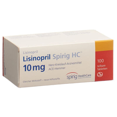 LISINOPRIL Spirig HC Tabl 10 mg 100 Stk