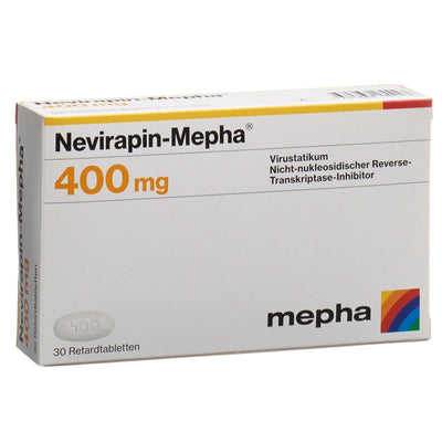 NEVIRAPIN Mepha Ret Tabl 400 mg Blist 30 Stk