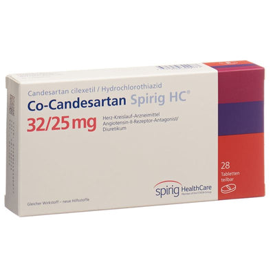 CO-CANDESARTAN Spirig HC Tabl 32/25mg 28 Stk