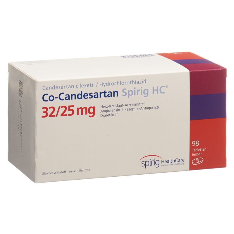 CO-CANDESARTAN Spirig HC Tabl 32/25mg 98 Stk