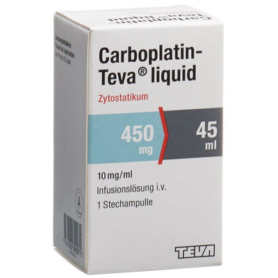 CARBOPLATIN Teva liquid 450 mg/45ml Durchstf