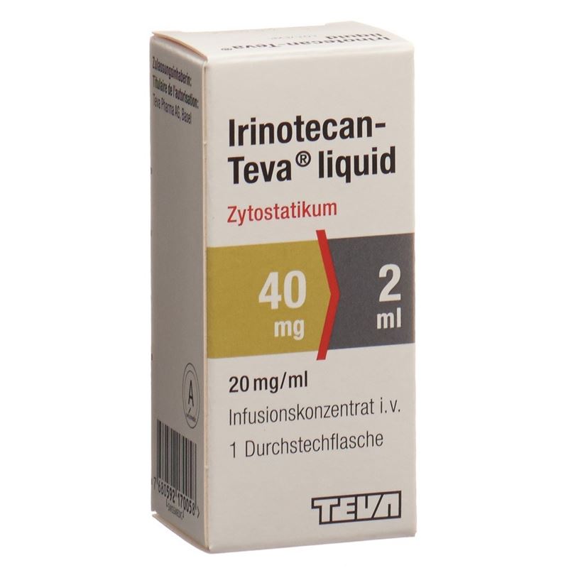 IRINOTECAN Teva liquid 40 mg/2ml Durchstf