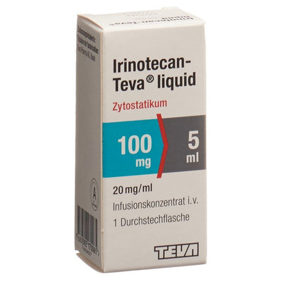 IRINOTECAN Teva liquid 100 mg/5ml Durchstf