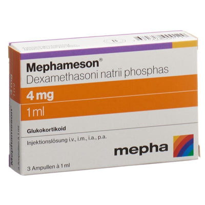 MEPHAMESON Inj Lös 4 mg/ml 3 Amp 1 ml