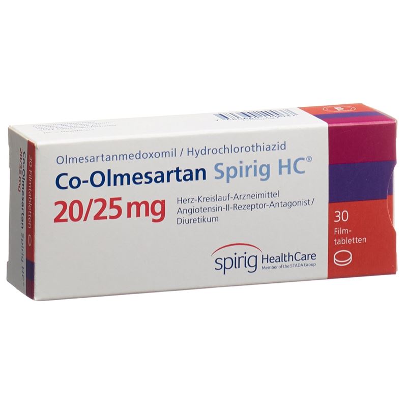 CO-OLMESARTAN Spirig HC Filmtabl 20/25mg 30 Stk