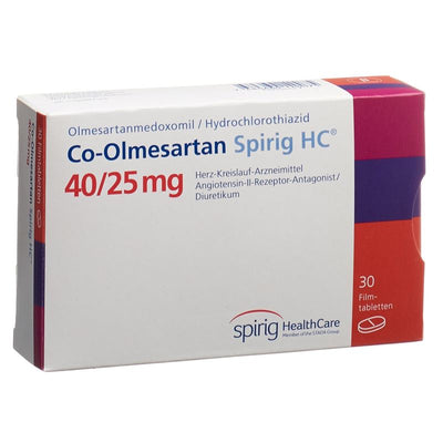 CO-OLMESARTAN Spirig HC Filmtabl 40/25mg 30 Stk