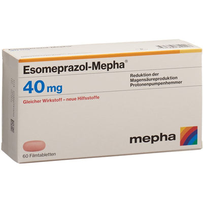 ESOMEPRAZOL Mepha Filmtabl 40 mg 60 Stk