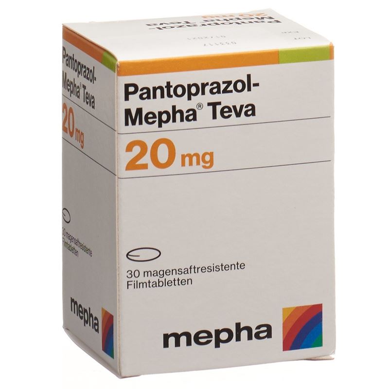 PANTOPRAZOL Mepha Teva Filmtabl 20 mg Ds 30 Stk