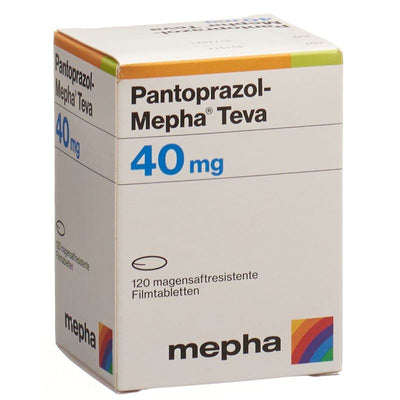 PANTOPRAZOL Mepha Teva Filmtabl 40 mg Ds 120 Stk