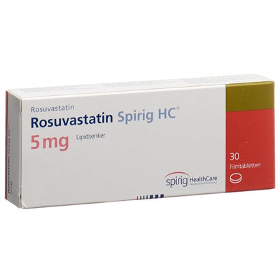 ROSUVASTATIN Spirig HC Filmtabl 5 mg 30 Stk