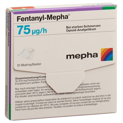 FENTANYL Mepha Matrixpfl 75 mcg/h 10 Stk