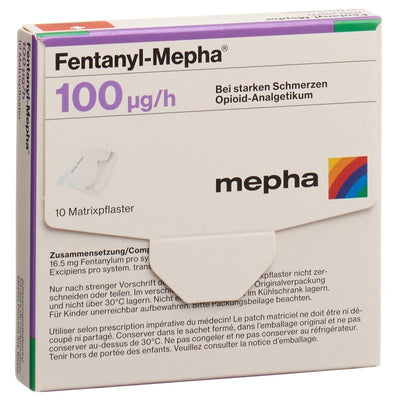 FENTANYL Mepha Matrixpfl 100 mcg/h 10 Stk