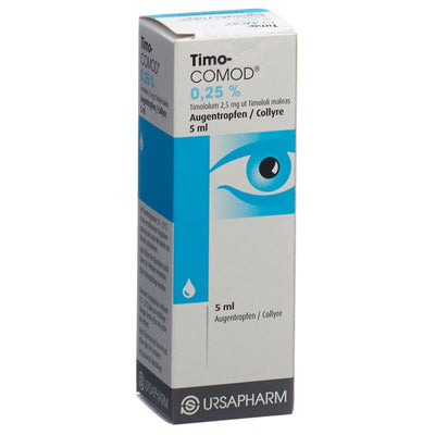 TIMO-COMOD Gtt Opht 0.25 % Fl 5 ml