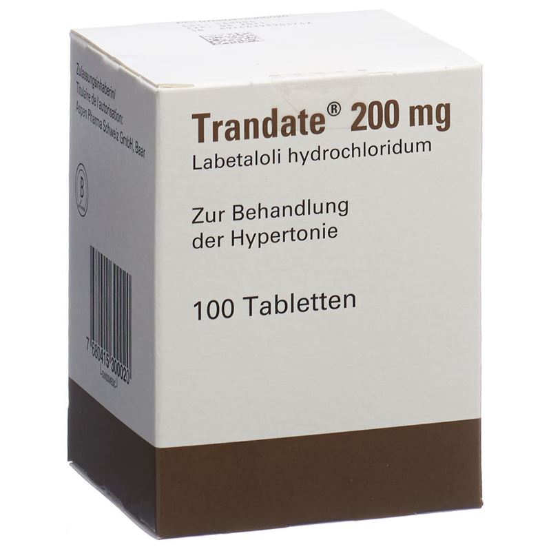 TRANDATE Tabl 200 mg Ds 100 Stk