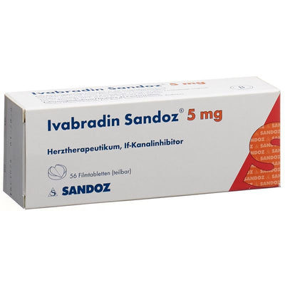 IVABRADIN Sandoz Filmtabl 5 mg 56 Stk