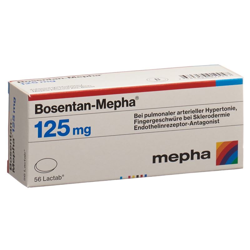 BOSENTAN Mepha Filmtabl 125 mg 56 Stk