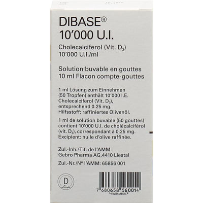 DIBASE Tropfen 10000 IE/ml Fl 10 ml - PICBACKTOP