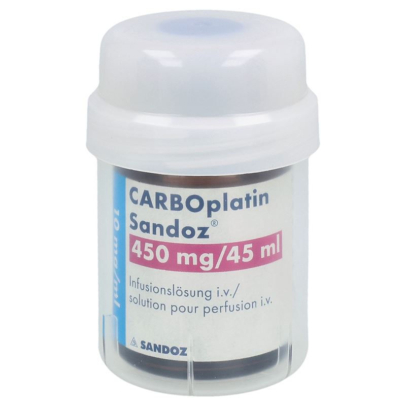 CARBOPLATIN Sandoz Inf Lös 450 mg/45ml Durchstf