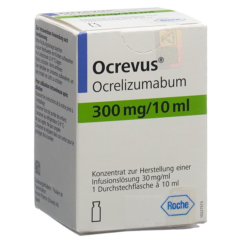 OCREVUS Inf Konz 300 mg/10ml Durchstf