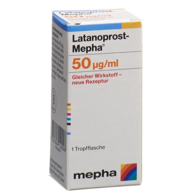 LATANOPROST Mepha Gtt Opht 50 mcg/ml Fl 2.5 ml