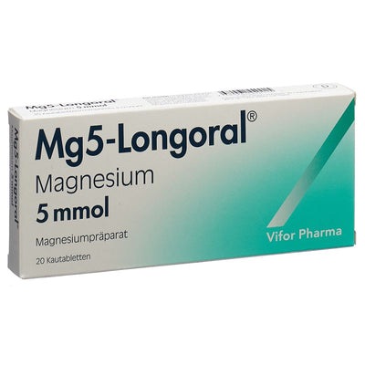 MG5-LONGORAL Kautabl 5 mmol 20 Stk