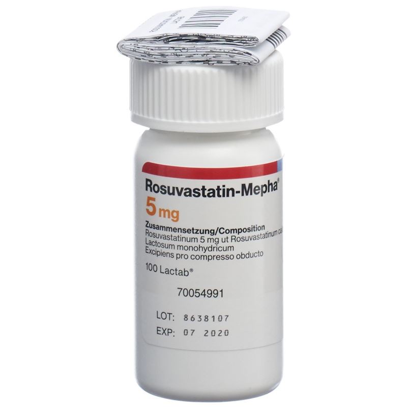 ROSUVASTATIN Mepha Filmtabl 5 mg Ds 100 Stk