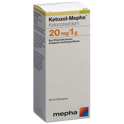 KETOZOL Mepha Shampoo 20 mg/g Fl 60 ml